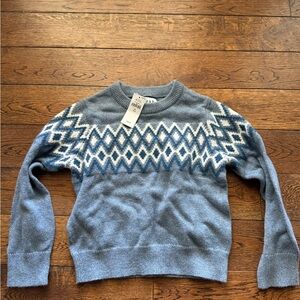 Gap Kids boys blue sweater XS 4-5
